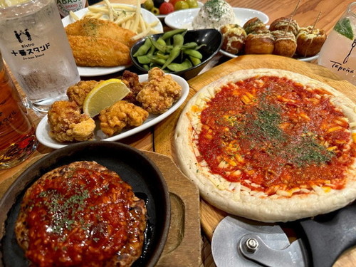 Lau－Lau（ラウラウ） 麻布十番店のビールを含む120分飲み放題付【ピザコース】スクリーンや音響機器も完備◎お料理やドリンクも充実！