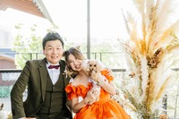 ナチュラルガーデンウェディング 青いナポリ IN THE PARKの会場の特徴-ワンちゃんも一緒にウェディングが楽しめる♪