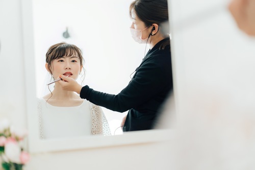 ナチュラルガーデンウェディング 青いナポリ IN THE PARKの【おひとり / 10,000円】衣装&ヘアメイク付☆カジュアルなパーティープラン♪