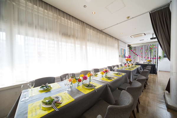 モノクローム【monochrome】の★フロア紹介★-★最大着席42名様まで収容可能なサブフロア★