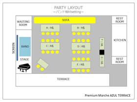 Premium Marche AZUL TERRACE~アズール~のおすすめポイント