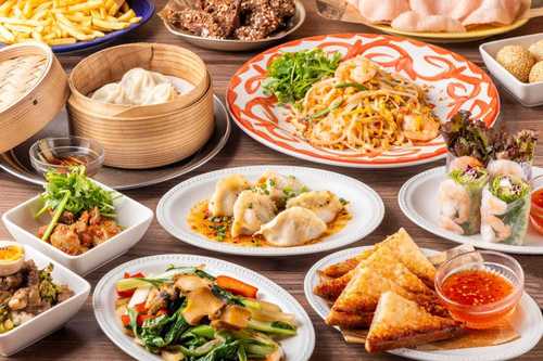 アジアンビストロ BUMBLEBEE（バンブルビー） イオン新浦安の【２H飲み放題付き】Asian Bistroコース￥５５００(税込)