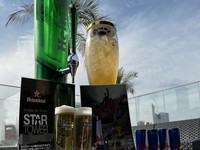 【BEARD（ビアード） ‐AMERICAN ROOFTOP‐テラス】 天神・大名 結婚式二次会の会場の特徴-ディスペンサーからビールを堪能