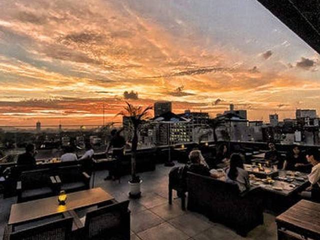 【BEARD（ビアード） ‐AMERICAN ROOFTOP‐テラス】 天神・大名 結婚式二次会の会場内イメージ10枚目