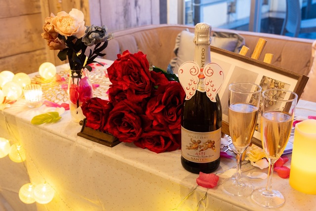 【Dining Bar Boooo】福岡天神 結婚式2次会の会場内イメージ6枚目-高砂もお作りします！