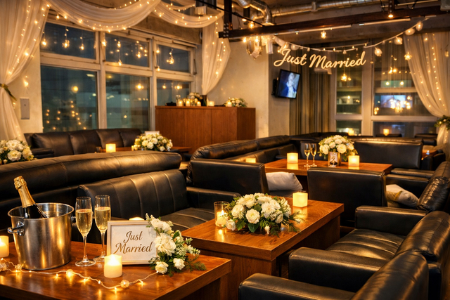 【Dining Bar Boooo】福岡天神 結婚式2次会の会場メイン画像-店内写真