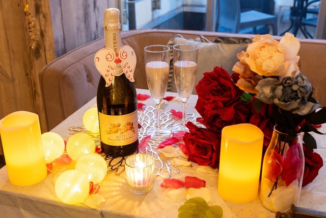 【Dining  Boooo TERRACE】天神今泉 結婚式2次会の料理・施設等のイメージ画像6-高砂