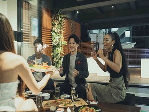 Giraffe Monochrome ジラフモノクローム 小倉魚町　結婚式二次会の3階VIPルーム