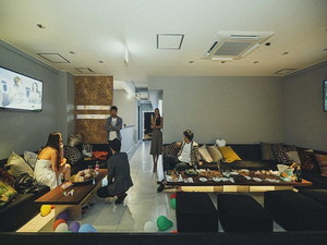 Giraffe Monochrome ジラフモノクローム 小倉魚町　結婚式二次会の3階VIPルーム