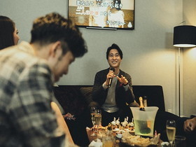 Giraffe Monochrome ジラフモノクローム 小倉魚町　結婚式二次会の3階VIPルーム