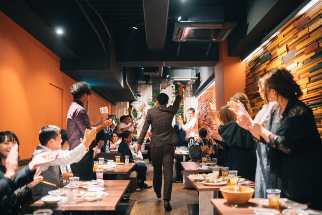Giraffe Monochrome ジラフモノクローム 小倉魚町　結婚式二次会の会場内イメージ1枚目