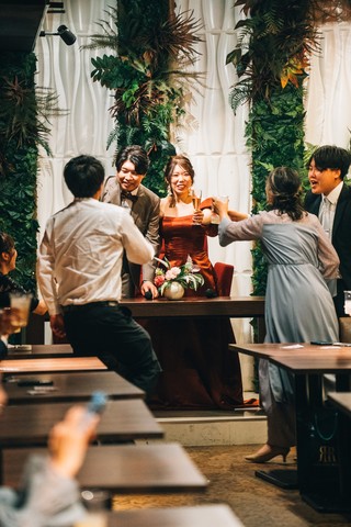 Giraffe Monochrome ジラフモノクローム 小倉魚町　結婚式二次会の会場内イメージ7枚目