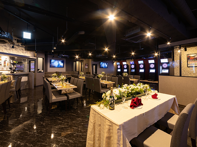 【完全個室＆貸切パーティー】 ダーツカフェ デルタ 天神西通り店の会場内イメージ3枚目