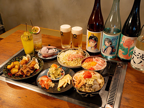 3H貸切プラン／2Hフリードリンク＋全10品のメイン画像