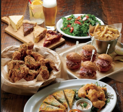 Bubby’s Landmark Plazaの【ブッフェ料理全10品　2時間飲み放題付プレミアムプラン】6000円プラン