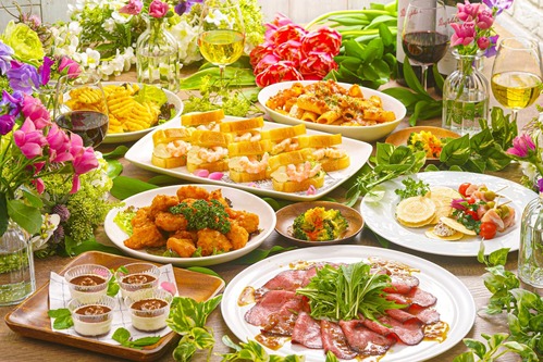 Glade Park 池袋の【16:00以降完全退室】宴会プラン(会場3.5h+飲放2h+ビュッフェ)