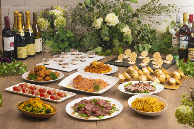 Glade Park 池袋の料理・施設等のイメージ画像3-【2時間飲み放題】プレミアムプラン＜1１品＞会場3.5時間込