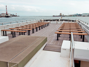 横浜・東京湾クルージング フロンティアの演出をお手伝い★