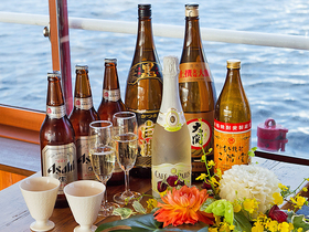 横浜・東京湾クルージング フロンティアの演出をお手伝い★-バリエーション豊かな飲み放題