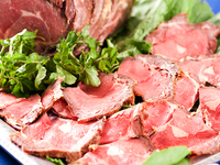 横浜・東京湾クルージング フロンティアの演出をお手伝い★-ローストビーフ野仕立風