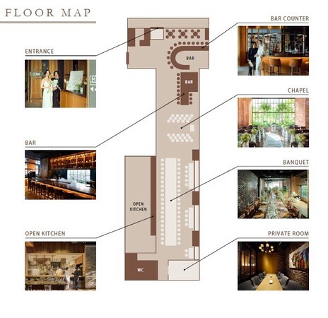 セダー ザ チョップ ハウスアンドバー【CEDAR THE CHOP HOUSE&BAR】の会場を詳しく紹介