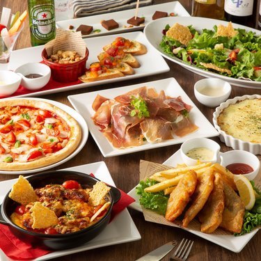 IRISH PUB CELTS（ケルツ） 新橋烏森口駅前店の【ケルツコース】2時間飲み放題付4,400円⇒4,000円(税込)