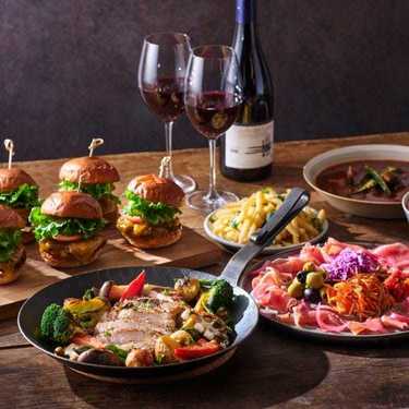 Journal Standard DINING 新宿店の【PARTY COURSE】前菜盛り合わせ・グリルなど全6品+飲み放題2.5H 　7700円(税込)