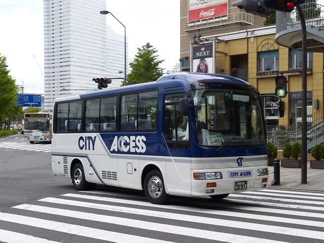 送迎バスは「シテイアクセス様」で安全安心横浜でも有名な「シテイアクセス様」の送迎バスはゆったりとしております♪