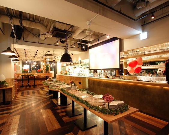 fish&wine ブルーオーシャングリルの会場レイアウト