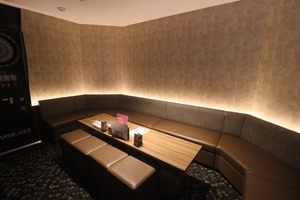 完全個室＆貸切パーティー Darts Cafe DELTA五反田店の会場レイアウト