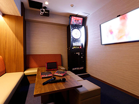 DartsCafe DELTA横浜店の会場レイアウト