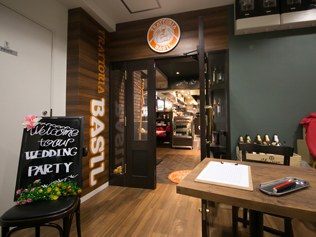 TRATTORIA BASIL（トラットリアバジル）桜木町野毛の会場内イメージ1枚目