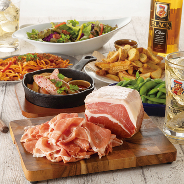 【生ハム食べ放題コース】2時間飲み放題付き3300円⇒3000円（税込）のメイン画像