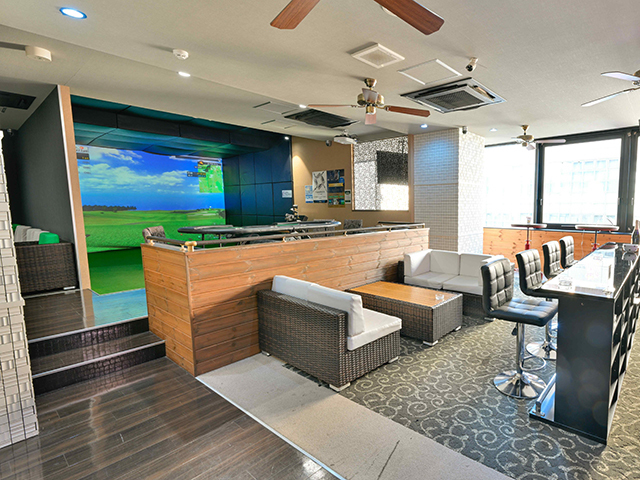 Golf Poker Bar ALL IN ONEの会場内イメージ2枚目