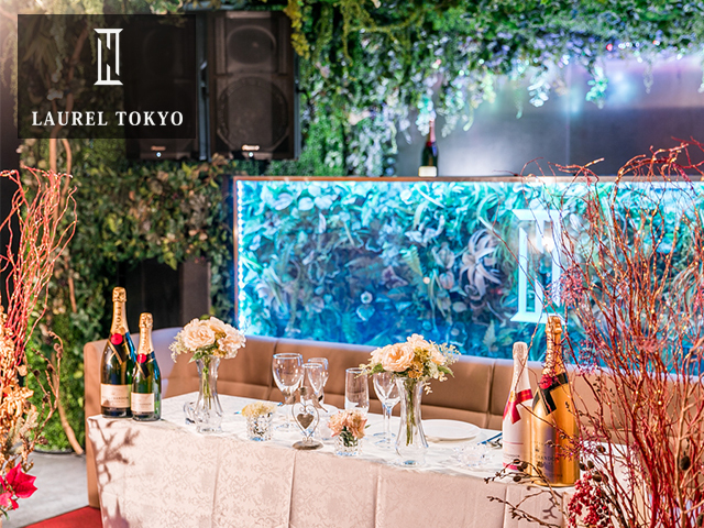 LAUREL TOKYO【ローレルトウキョウ】渋谷の会場メイン画像-多彩な設備のネオラグジュアリー空間