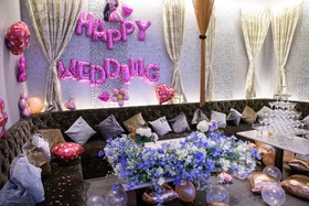 LUXURY LOUNGE MILAS－ミラス－ 恵比寿店の充実の設備-ハーピーウエデイングバルーン