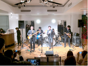 ラ コレッツィオーネ～Blanc Noir～の会場特徴／同窓会-ラ コレッツィオーネ　表参道　楽器演奏　フルバンド演奏が可能