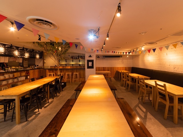 肉の溶岩グリル＆横浜地野菜 H．B’s nestの会場内イメージ4枚目