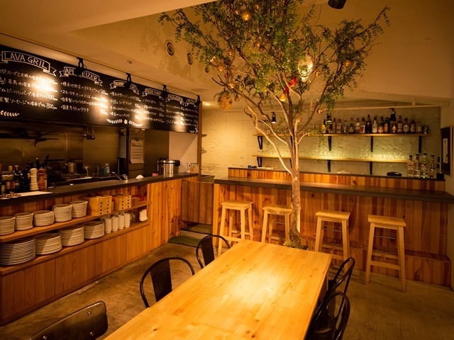 肉の溶岩グリル＆横浜地野菜 H．B’s nestの会場内イメージ8枚目