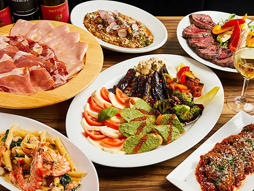 Restaurant ＆ Bar FUGAのスペシャルプラン（ブュッフェスタイル）／全7品／120分飲み放題／濃厚パスタ＆和牛グリル