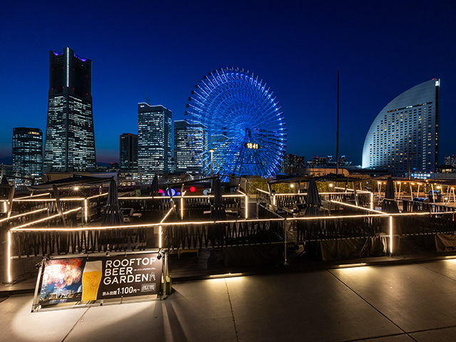 絶景屋上BBQビアガーデン BACK YARD 横浜ワールドポーターズ店の会場メイン画像