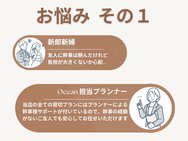 Ocean （オーシャン）の充実のサポート