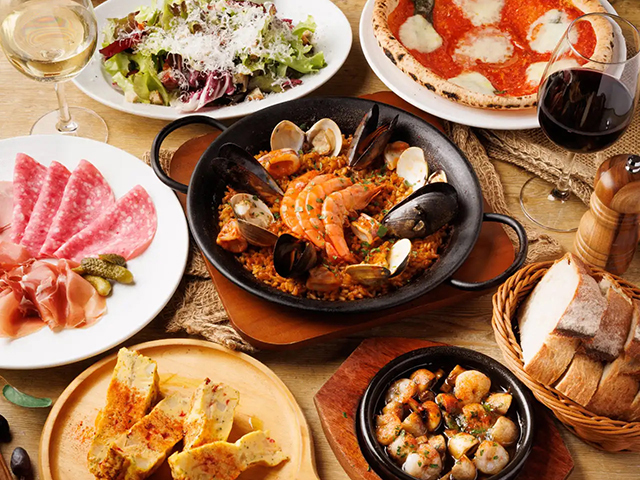 完全個室＆貸切 イタリアン＆スペイン えびtoワイン酒場 上野店の料理・施設等のイメージ画像1