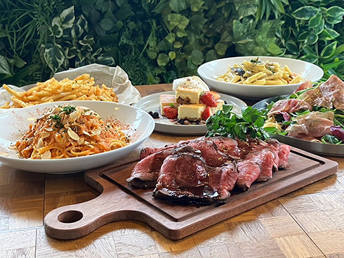 evergreen cafe restaurant EBISUの貸切WDプラン／全6品 2Hフリードリンク