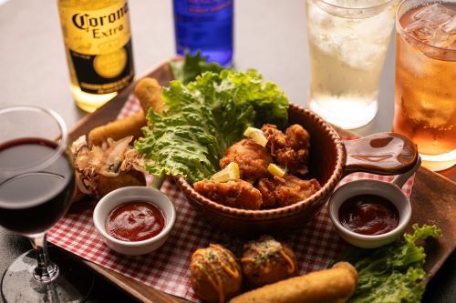 B-GARAGE 立川南口駅前店の【二次会貸切/軽食3品付】2時間飲み放題4,000円