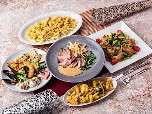 ブラウアターフェル 横浜店のお料理11品＋2時間飲み放題