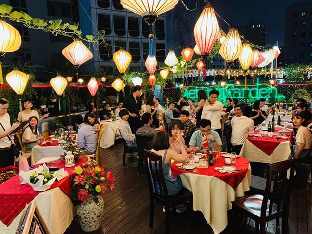 テラスビアガーデンとアジアン夜景 ベトナムガーデン 代々木の会場メイン画像