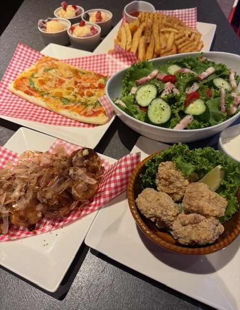 B‐GARAGE 有楽町店の二次会貸切 3時間コース!　【お料理付きプラン】投げ放題+飲み放題+歌い放題3時間付き！生ビール付き