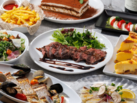 CAFE ＆ RESTAURANT STELLAの料金プランメイン画像-大人数で楽しめるお料理やドリンクをお楽しみ下さい