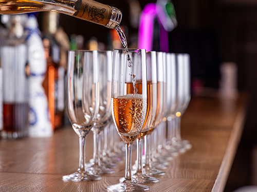 TWO FACEの貸切パーティプランC/3H スパークリング付フリードリンク ※お料理追加OK